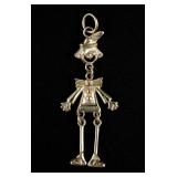 Articulated Clown Puppet Charm