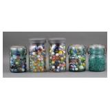 Large Vintage Marble Collection
