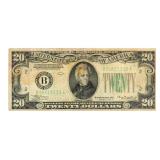 1934A $20 Federal Reserve Note