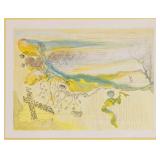 SALVADOR DALI, Woodcut, Paradiso Canto 12
