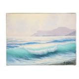 Guglielmo Welters Capri Coastal Seascape