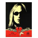 Tom Petty 2003 Vic Theatre Shepard Fairey Poster