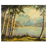G. Lindermeir Signed Landscape Oil on Board