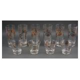 (10) Frans Wildenhain Strasenburgh Mural Glasses