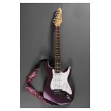 SX VTG Series Metallic Purple Electric Guitar