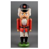 Vintage German Erzgebirge Wood Nutcracker 13-1/2"