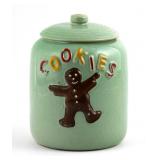 Vintage Ceramic Gingerbread Cookie Jar