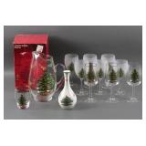 Spode Christmas Tree Glasses Assortment