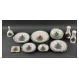 (24) Spode Christmas Tree Dinnerware Assortment