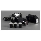 Canon AE-1 Program 35mm SLR Camera & Lens