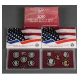 (3) US Mint Silver Proof Sets 2010