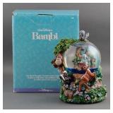 Disney Bambi & Friends Musical Snow Globe