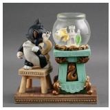 Disney Figaro & Cleo Pinocchio Snow Globe