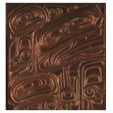Joseph P. Illig "Raven, Eagle, Whale" Copper Art