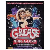 John Travolta Signed 2010 Grease Movie Poster