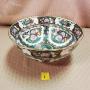 Chinese Handpainted Rose Medallion Bowl