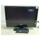 Phillips Flatscreen TV w/ Remote, 16"