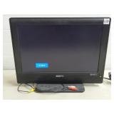 Sanyo Flatscreen TV w/ Remote, 16"