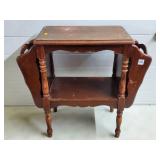 Vintage Magazine Rack Side Table