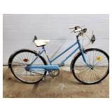 Vtg Mohawk Blue 3 Speed Bicylce