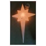 1993 Union Products 39" H Blowmold Star