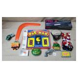 TMNT Rubber Toy Figures, Pacman Card Game, Star