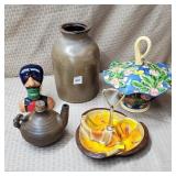 Lot of Assorted Decorative Pottery