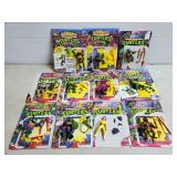 Grouping of TMNT Playmates Action Figures