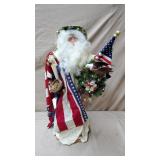 29" Patriotic Santa