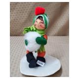 Annalee Thorndike Snowball Thrower Doll