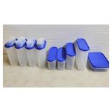 Lot of Tupperware Cereral/Dry Food Containers