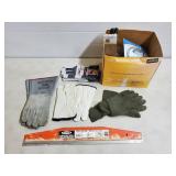 Work Gloves, Hardware, Hinges, Wheels,