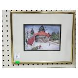 Leah Anderson Joseph Bogerts Bridge 1997 Print