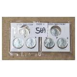Lot of (6) Steel War Pennies