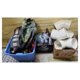 Tool Belts, HH Items, PVC, Teapots, Misc