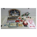 Lot of Assorted Decorative Signage