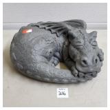 Bodor Snooze Sleeping Dragon Garden Statue