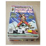 Grouping of Marvel Master of Kung Fu Comic Books