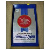 Anheuser-Busch Natural Light Beer Sign