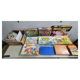 Large Lot of Assorted Board Games
