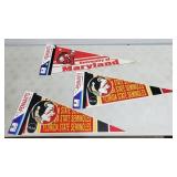 (3) NCAA Collegiate Pennants - Maryland Terrapins,