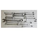 Tray Lot of Craftsman, Drop Forge Wrenches,