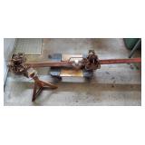 Vintage Tow Bar & Jack Stands