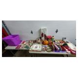 Large Lot of Assorted Xmas Decorations