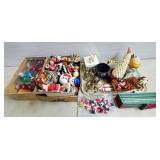 Large Lot of Assorted Xmas Decorations
