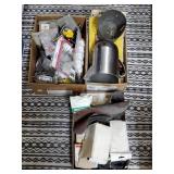 4 Boxes of Assorted Tools, Hardware, Misc, etc