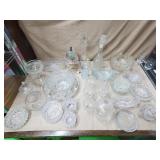 Large Lot of Assorted Crystal & Glassware