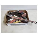 Tray Lot of Mixed Hand Tool, Plumbing, etc