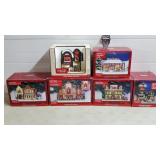 Lot of Coca Cola Town Square Buildings in Boxes