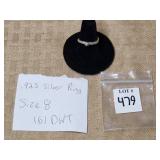 BGE .925 Tomorrow Ring, Size 8